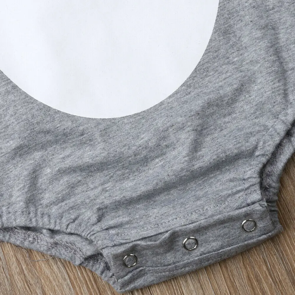 US Newborn Baby Boys Clothes Shark Sleeveless Romper Hooded Sweatshirt Vest Summer Outfits Sunsuit | Детская одежда и обувь