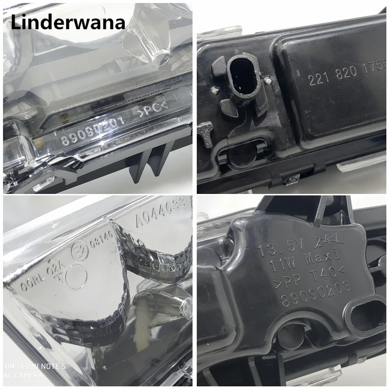 Для MERCEDES BENZ W221 C250 C300 C350 R350 S350 S400 S450 S550 S600 S500 CL550 600 AMG 2009 2013 DRL светодиодный