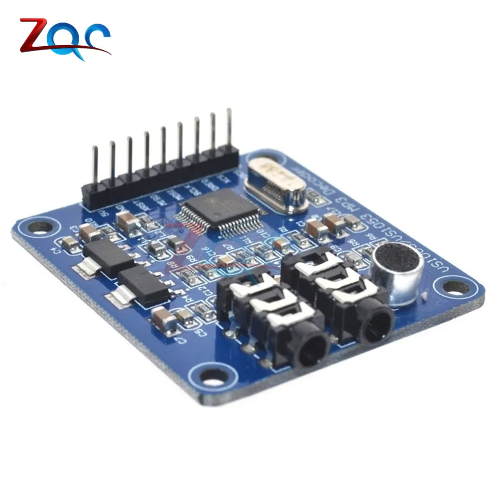 

VS1003B VS1053 MP3 Module Development Board Onboard recording Function