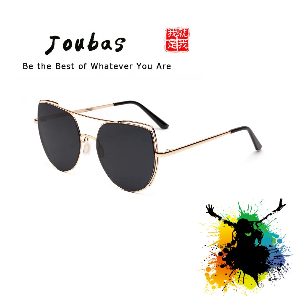 Женские солнцезащитные очки Joubas Cateye Винтажные Солнцезащитные в двойной