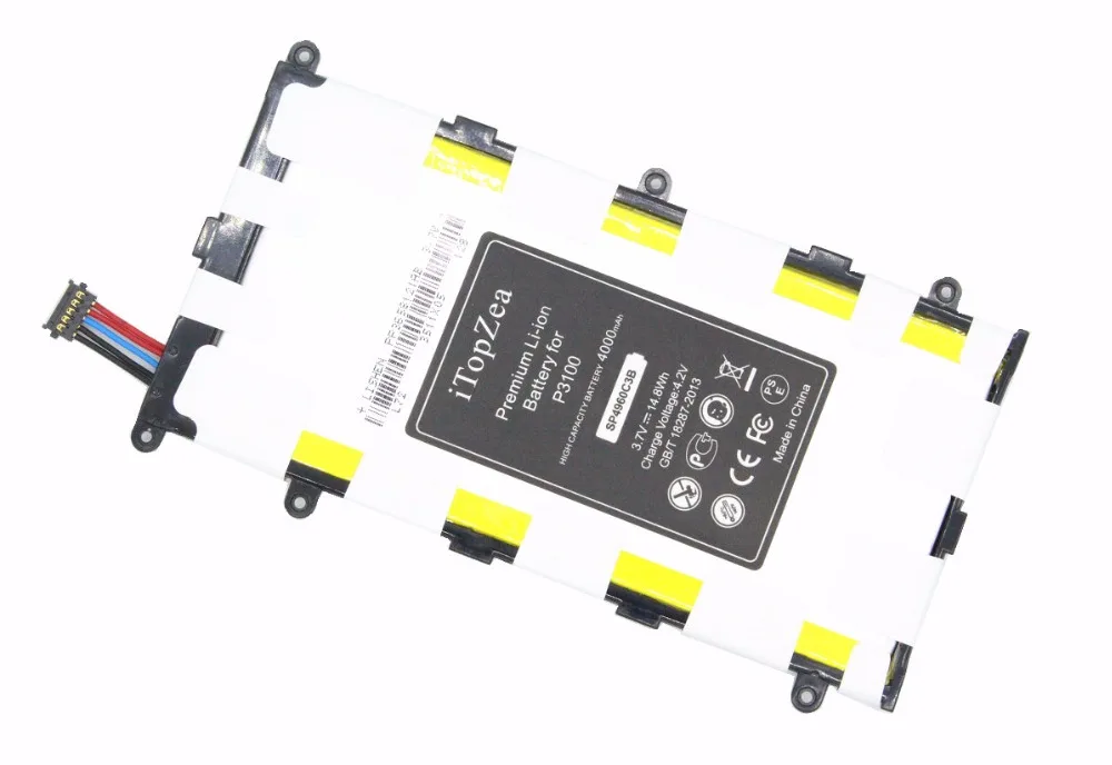 ITopZea 3x4000 мА/ч SP4960C3B запасная батарея для Samsung galaxy Tab Tablet 2 7 0 P6200 P3100 P3110 P3113 GT P3113|battery for