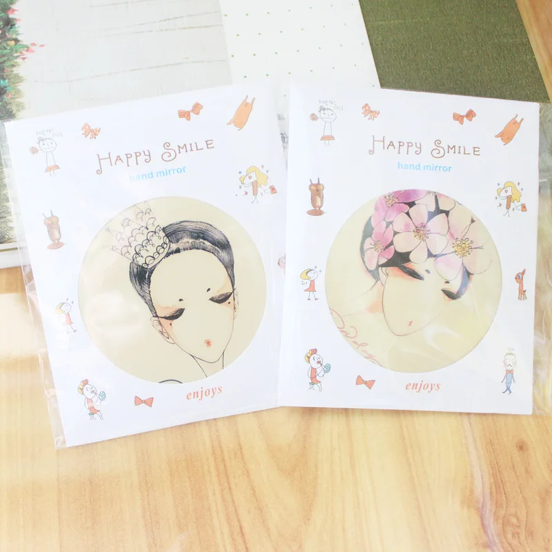 30 шт./лот Queens серии косметическое зеркало/прелестные женские макияж карманный