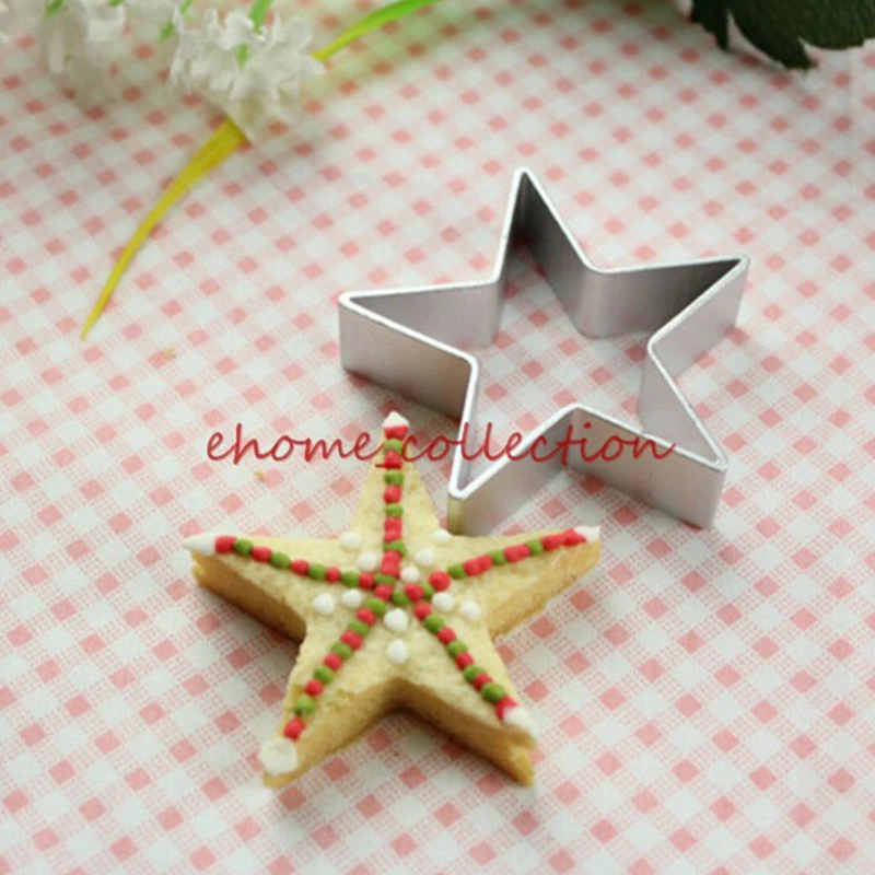 В форме рождественской звезды резак для печенья шоколадное желе Кондитерские