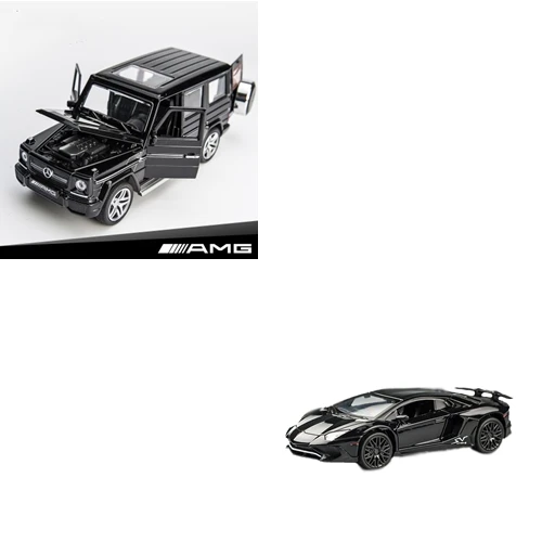 Package1 KIDAMI 1:32 Сплав G65 SUV AMG литая под давлением игрушка, модель автомобиля автомобильный прицеп автомобиль со звуковым светом Подарочная коллекция для мальчиков Горячие WEELS - Color: Package1