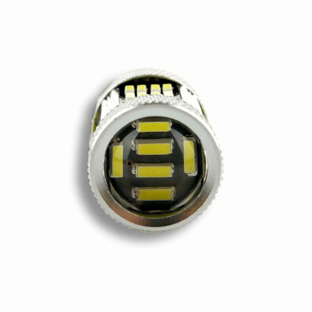 Автомобильный светодиодный Фонарь 1156/BA15S 4014 54 SMD белый DC 12 В P21W стоп сигнал Лампа