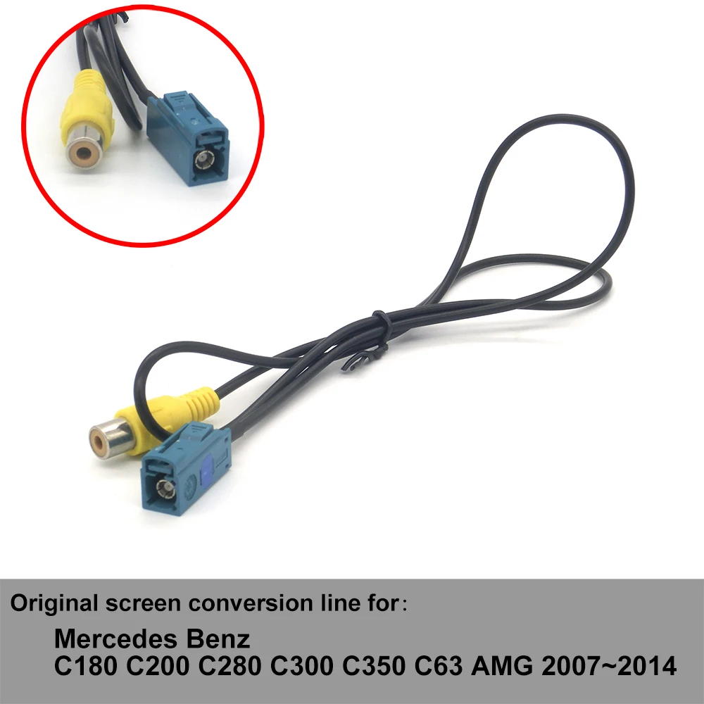 Для Benz C Class конверсионная линия C180 C200 C280 C300 C350 C63 AMG 2007 2008 2009 2010 2011 2012 2013 2014 экран