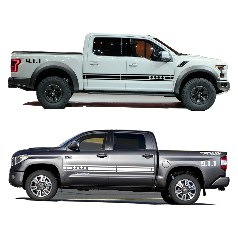 Для Chevrolet Colorado Silverado автомобиля Стикеры стиль стайлинга автомобилей Стикеры s в сдержанном стиле наклейка личности Водонепроницаемый аксессуары 2 шт