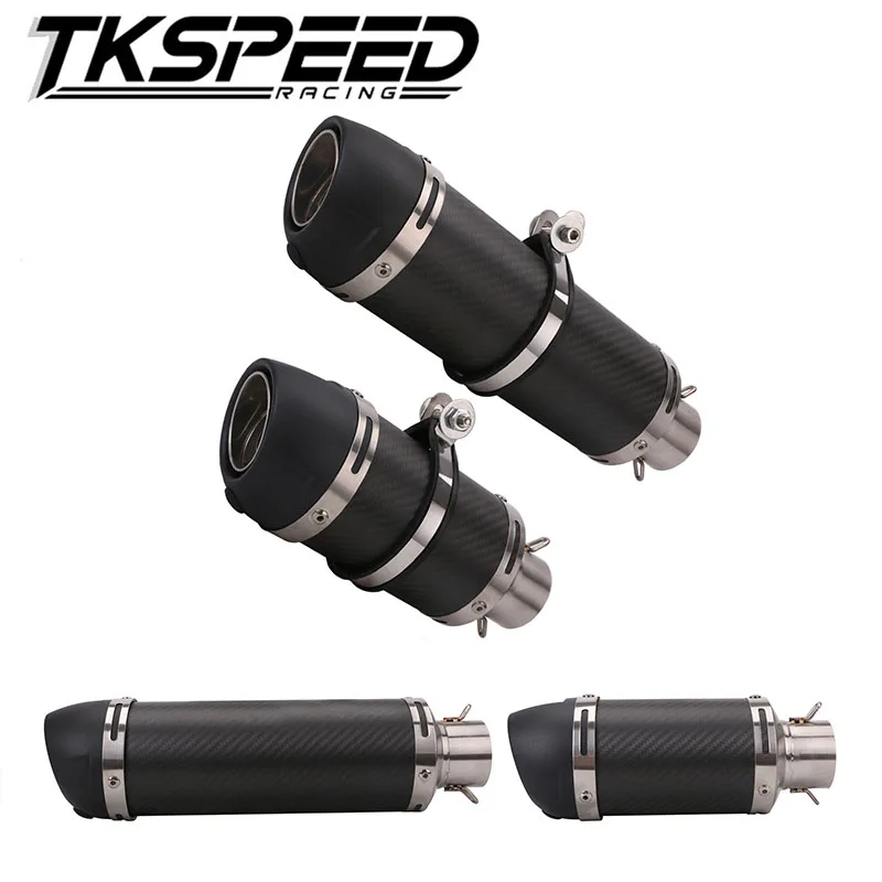 Бесплатная доставка выхлопная труба для мотоцикла из углеродного волокна CBR 125 250