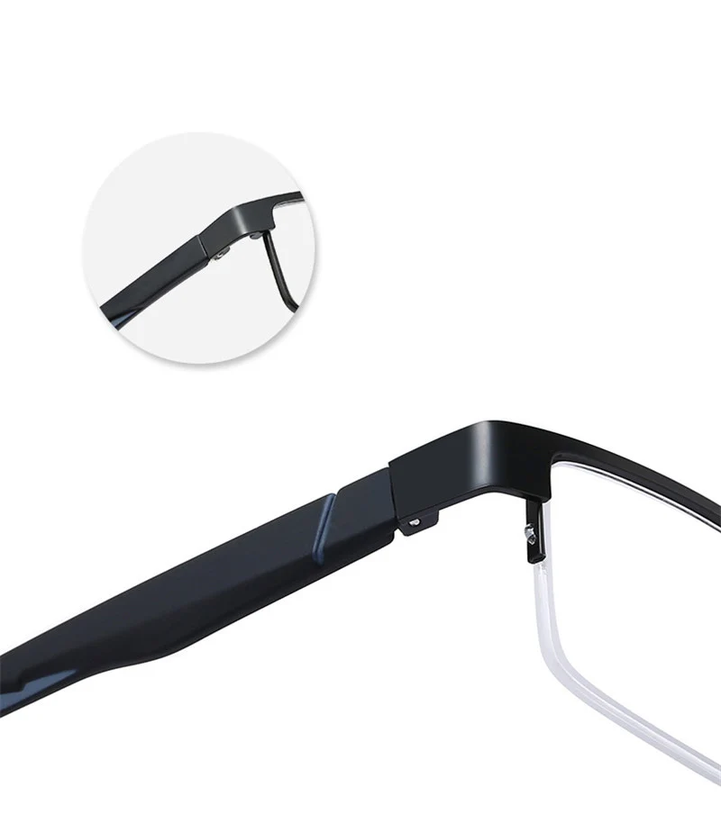 Очки для чтения из титанового сплава, мужские прямоугольные очки для дальнозоркости, мужские ультралегкие винтажные деловые диоптрии дальнозоркости+ 1,0+ 1,5+ 4