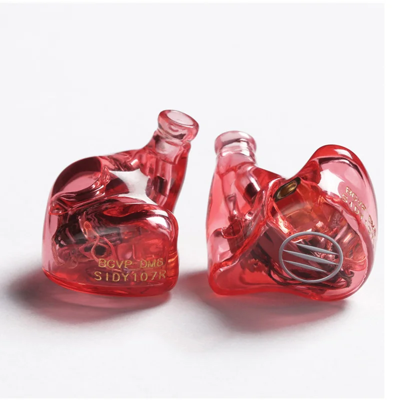 BGVP DM6 Audiophile 5BA наушники в ухо уравновешенного якоря мониторные настройки