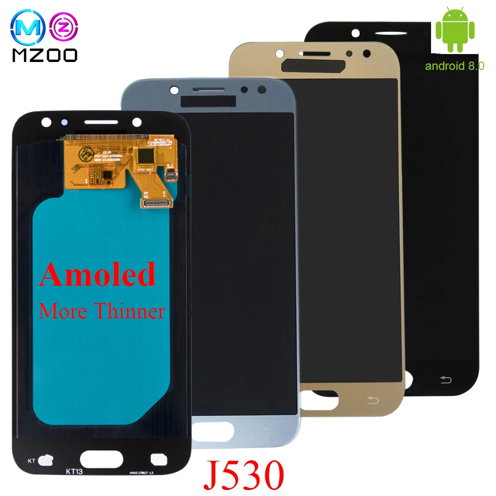 Супер AMOLED ЖК дисплей для Samsung Galaxy J5 Pro 2017 J530 J530F J530FM J530G/DS J530F/DS с сенсорным экраном
