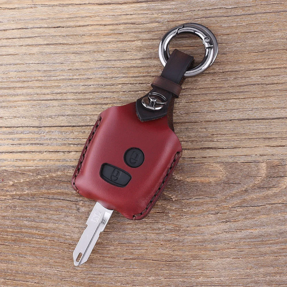 Color 4 KEYYOU 2 вида подкладки: кожа и кнопочный ключ автомобиля чехол для Citroen c4 c5 Berlingo; Picasso Xsara Picasso для peugeot 206 207 307 107 406 408 - Количество кнопок: Color 4