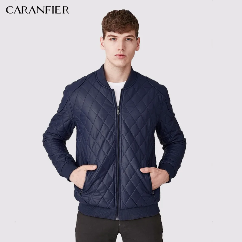 Мужские кожаные куртки CARANFIER пальто для езды на мотоцикле искусственная куртка