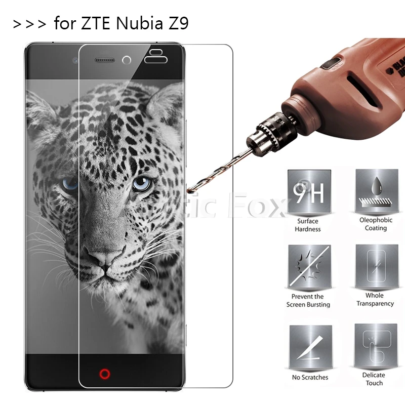 3 шт./лот закаленное Стекло для zte Нубия Z9 Экран протектор Защитная пленка