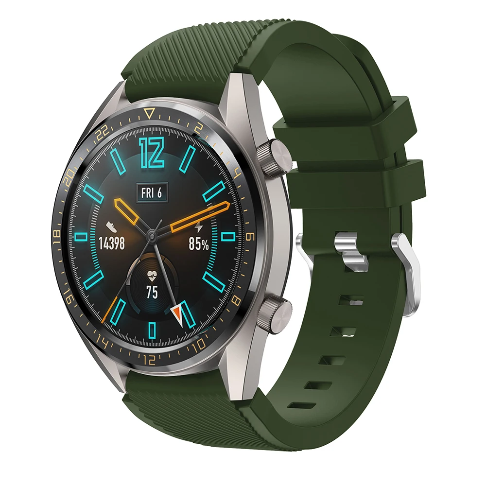 Спортивный ремешок для huawei watch GT ремешок Смарт часы замена ремешок для часов браслет для huawei Часы GT браслет 46 мм аксессуары