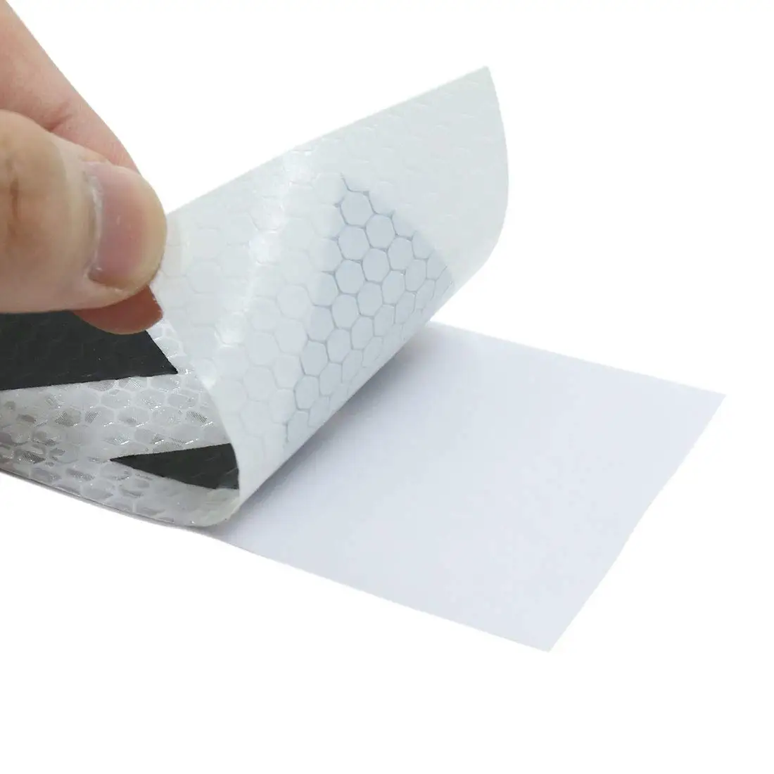 Uxcell 10 шт. белые черные автомобильные светоотражающие наклейки