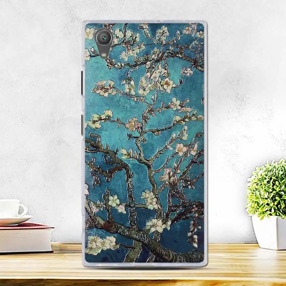 Чехол для Sony Xperia XA1 Plus мультяшный цветок силиконовая Мягкая задняя крышка чехол XA