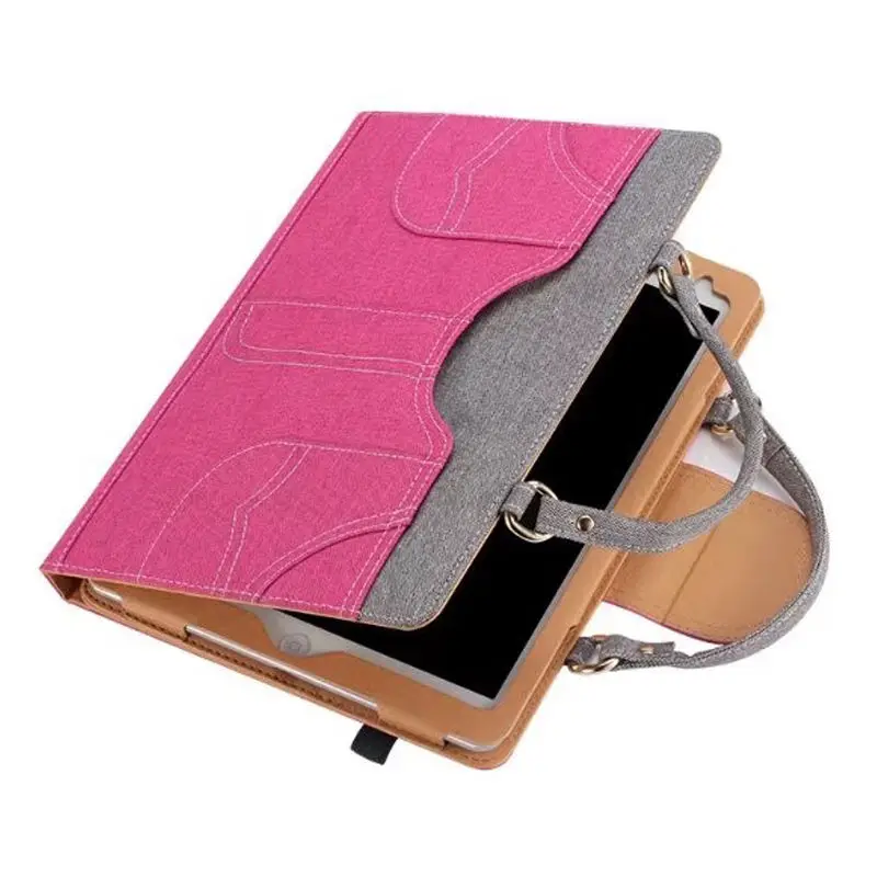 For iPad Air 5 Luxury Handbag Wallet Denim Leather Case Fashion Card Stand Smart Cover for Apple 9.7&quot | Компьютеры и офис