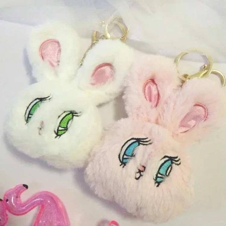 Милый кролик Wego плюшевые кошки подвески для брелков с подарком мультяшная