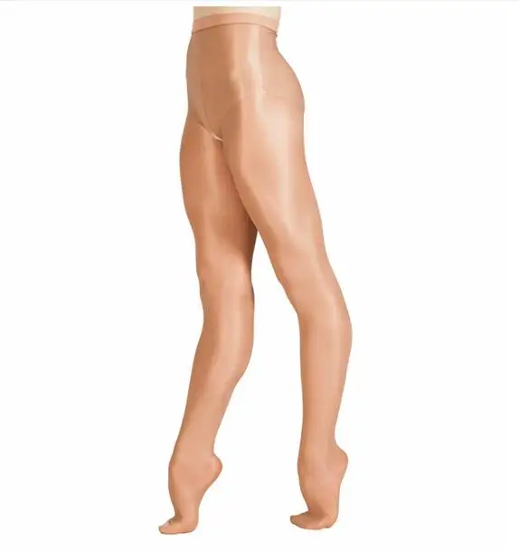 

Hot Sale Fashion Ladies Women Shiny Glitter Glossy Sheer to Waist Ultra Shimmer / Shimmery Footed Dance Tights