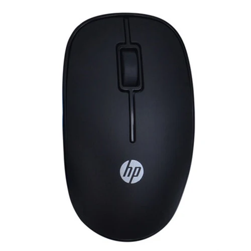 Черный Hp S1500 немой беспроводная мышь офисные портативных ПК портативный универсальный беспроводной мыши - Цвет: Черный