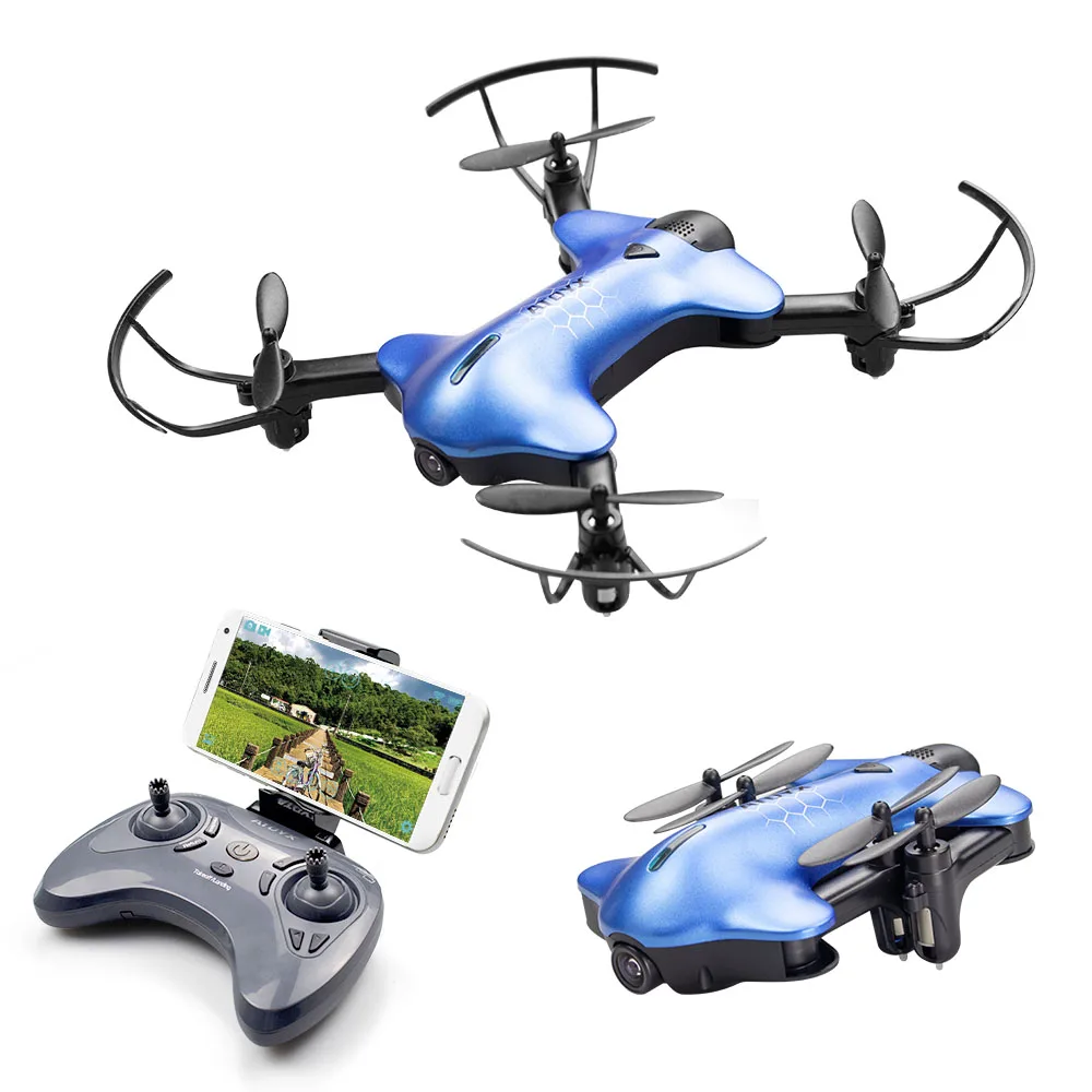 720P HD камера Мини Drone складной RC Quadcopter высота удержания вертолет Wi Fi FPV системы