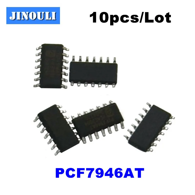Бесплатная Доставка 10 шт. PCF7946 PCF7946AT SOP IC MCU транспондер 14soic лучшего качества|Ключ