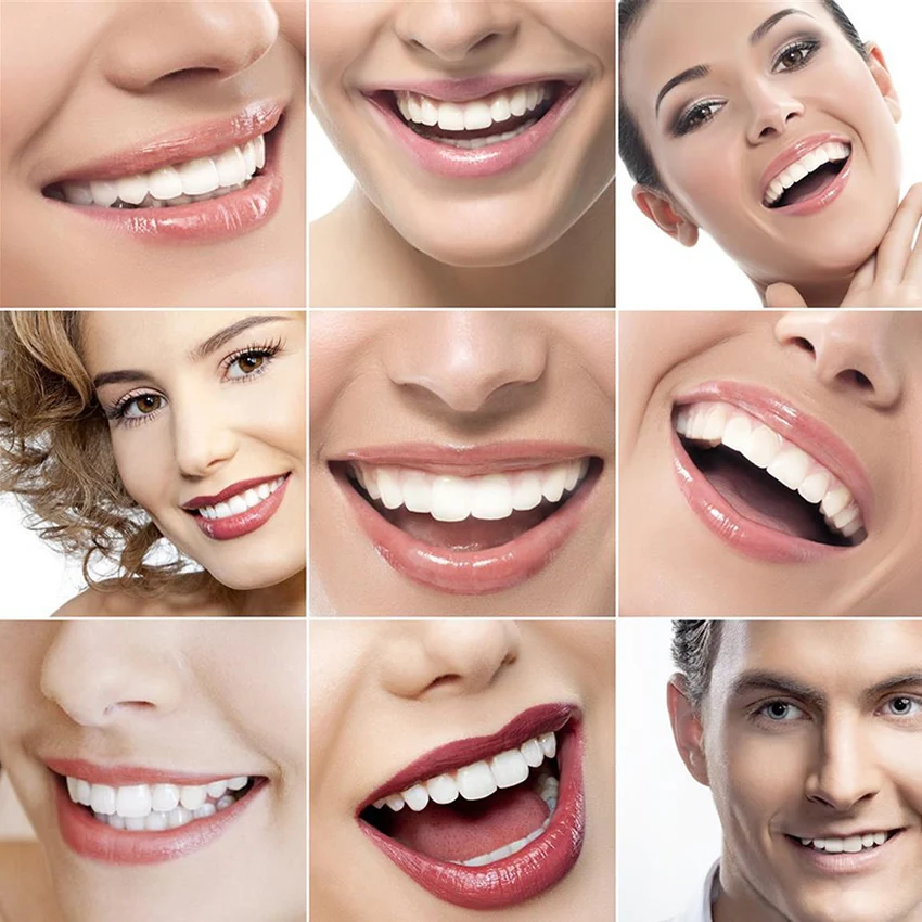 3 пары/партия 3D отбеливающий гель полоски Ярко белая Dental лечения набор для