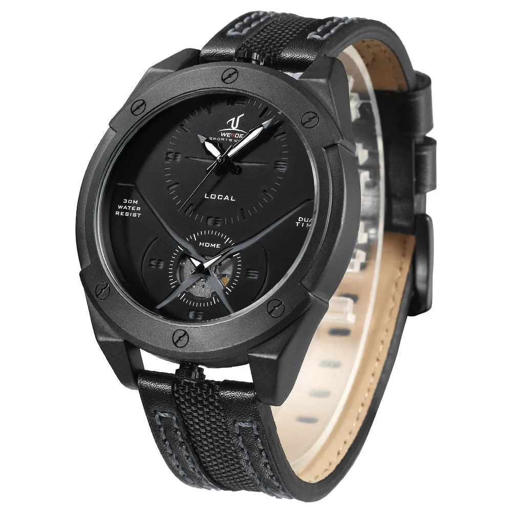 WEIDE мужской часы лучший бренд класса люкс электронные с будильником