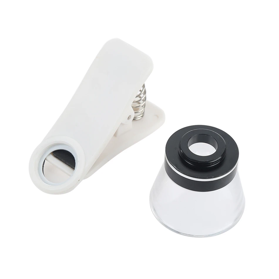 Новинка 2017 года 25x макрообъектив Universal клипы Микроскопа мобильного линзы Камера