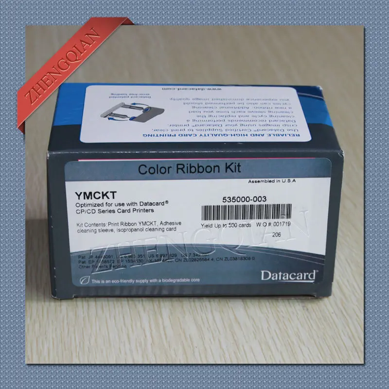 Лента YMCKT Datacard 535000 003 для печати карт CD800|card printer ribbon|printer ribbonribbon datacard |