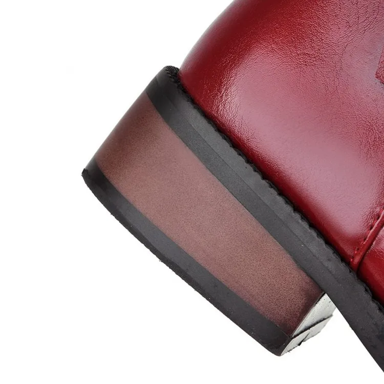 2015 женские зимние сапоги британский пояс с пряжкой маленькие размеры 32 33 низкий