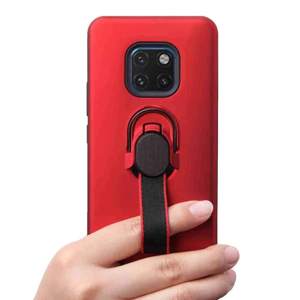 Роскошный автомобиль кронштейн оплетенное кольцо чехол на магните для huawei