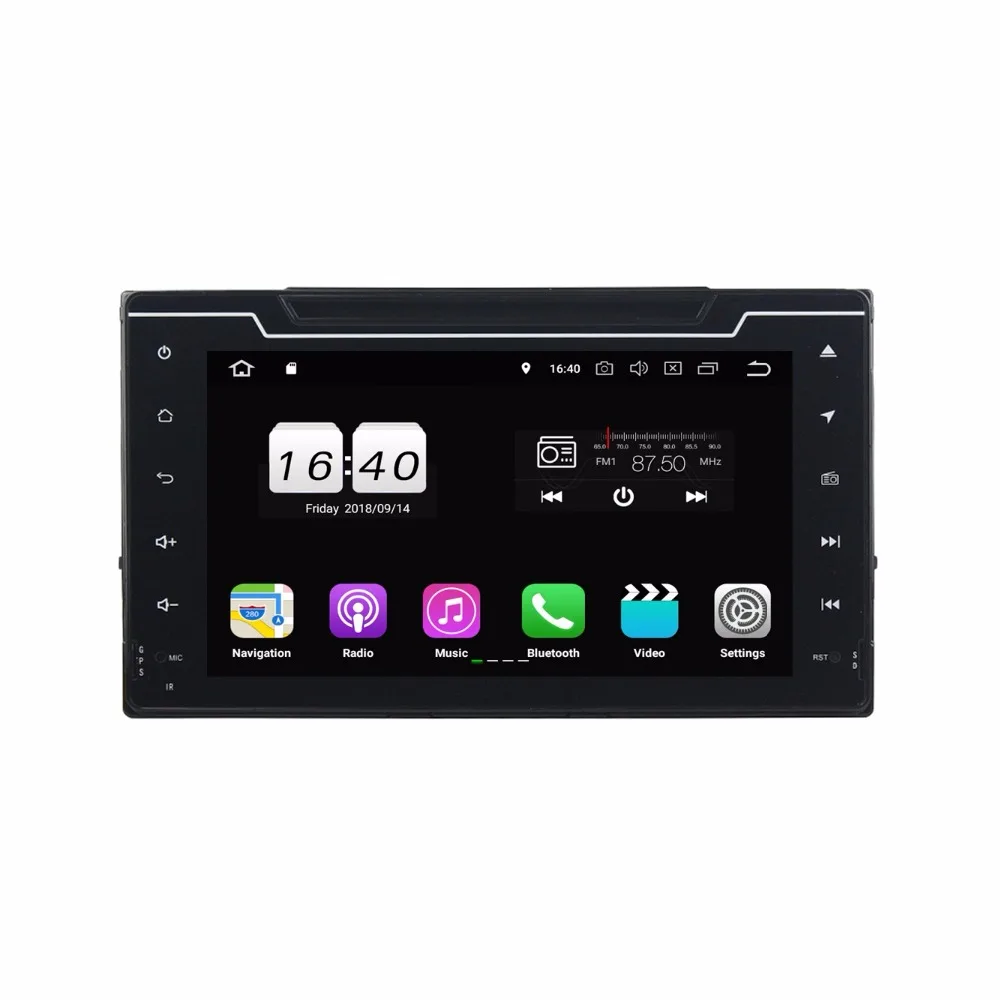 Android 8 1 четырехъядерный 2 din &quotАвтомобильный Радио dvd gps навигация для Toyota Corolla 2016