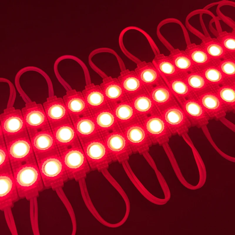 50 шт./лот 5730 налобный фонарь на 3 светодиодах впрыска светодиодный модуль