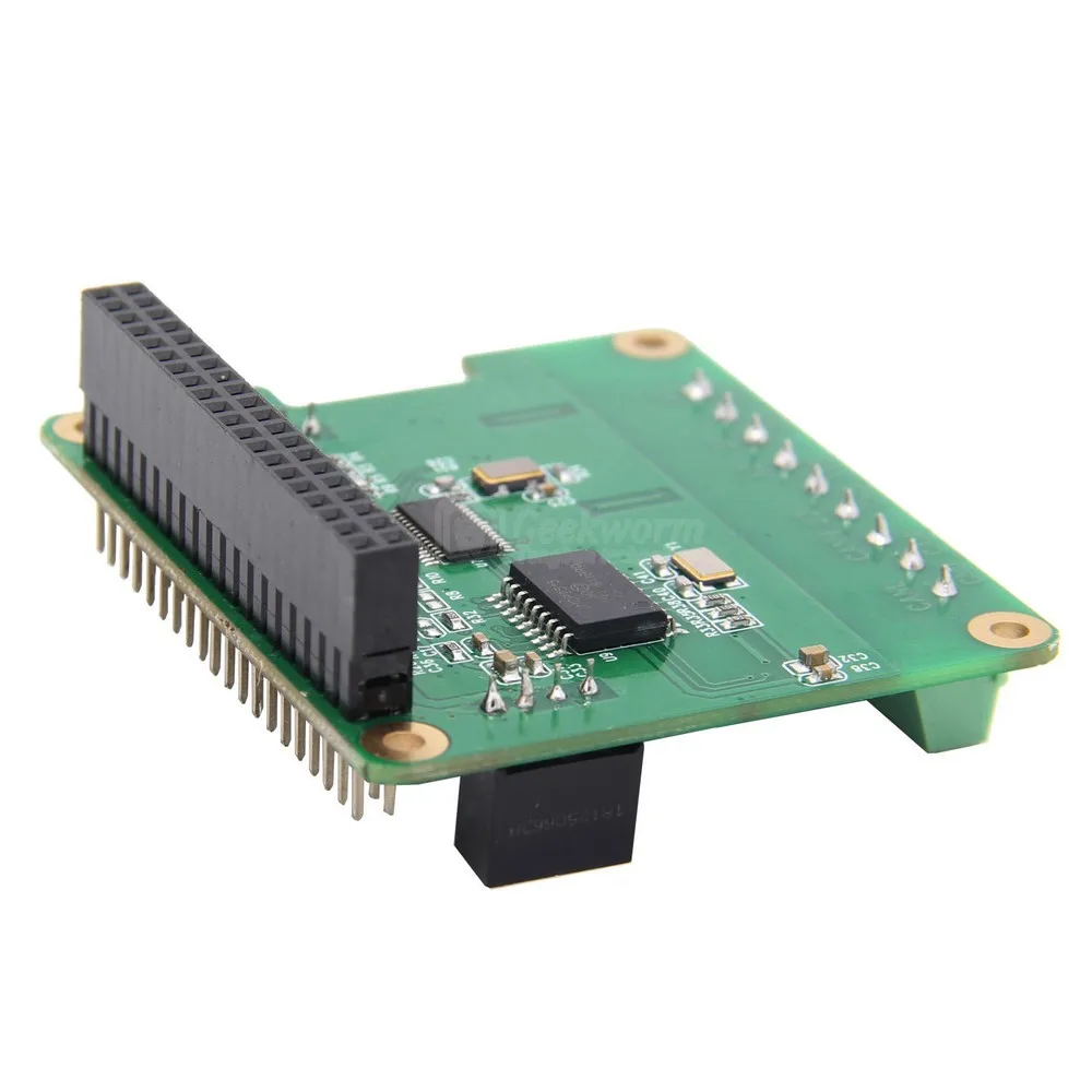 RS485 и CAN промышленный модуль связи через интерфейс SPI для Raspberry Pi 4 Model B/3B +/3B/2B/Zero W |