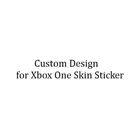 Наклейка на заказ для Microsoft Xbox One S Slim X, Виниловая наклейка для Xbox One, дизайнерская наклейка для кожи