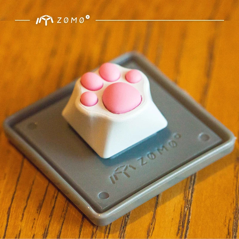 Алюминиевый колпачок ключа ZOMO CAT'S PAW CNC и анодированная алюминиевая основа