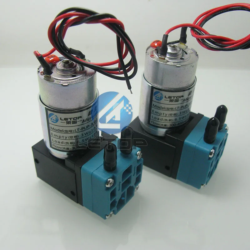 Letop 3W 7W 24VDC Solvent Ink Pump Micro Diaphragm Liquid Motor for Outdoor Large Format Printer | Компьютеры и офис