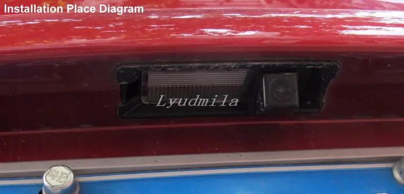 Для Lada Largus 2012~ /Автомобильная камера заднего вида/автомобильная парковочная камера заднего вида/HD CCD ночное видение