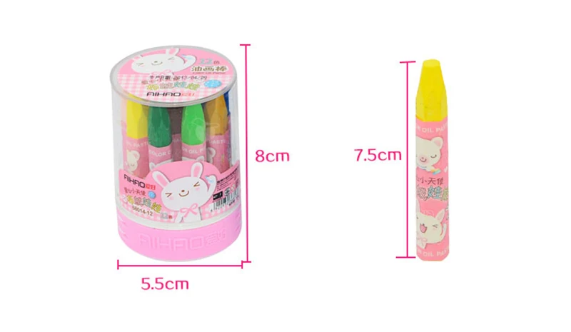 10 компл. 12 цветов восковые мелки масляные пастельные мелки масляная краска палочки мелки для детей рисование школьные офисные художественные принадлежности
