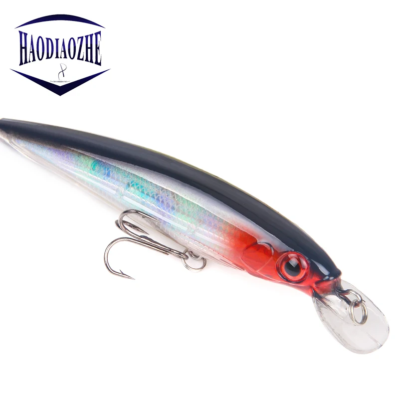 Minnow рыболовные приманки 11cmm 12 5 г искусственные жесткие Лазерные 3D глаза воблеры и
