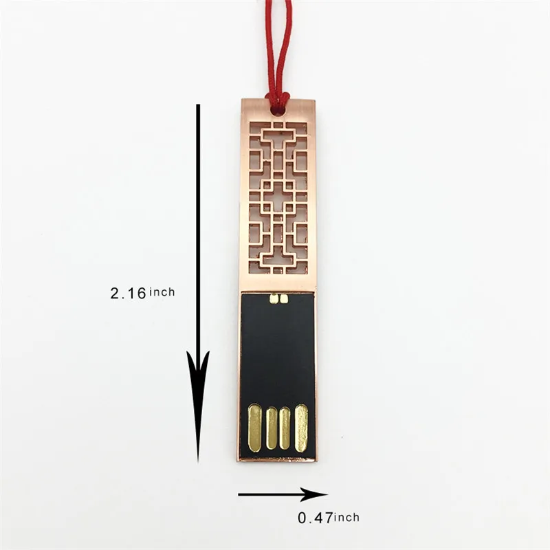 Флеш-накопитель 16 ГБ usb флэш-накопитель 4 ГБ 8 ГБ флеш-накопитель 32 ГБ usb 2,0 64 ГБ usb диск памяти 128 Гб металлический китайский стиль подарок