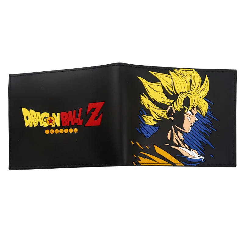 Dragon Ball Z Супер Саян Гоку двойные бумажник с держателем для карт Аниме Манга