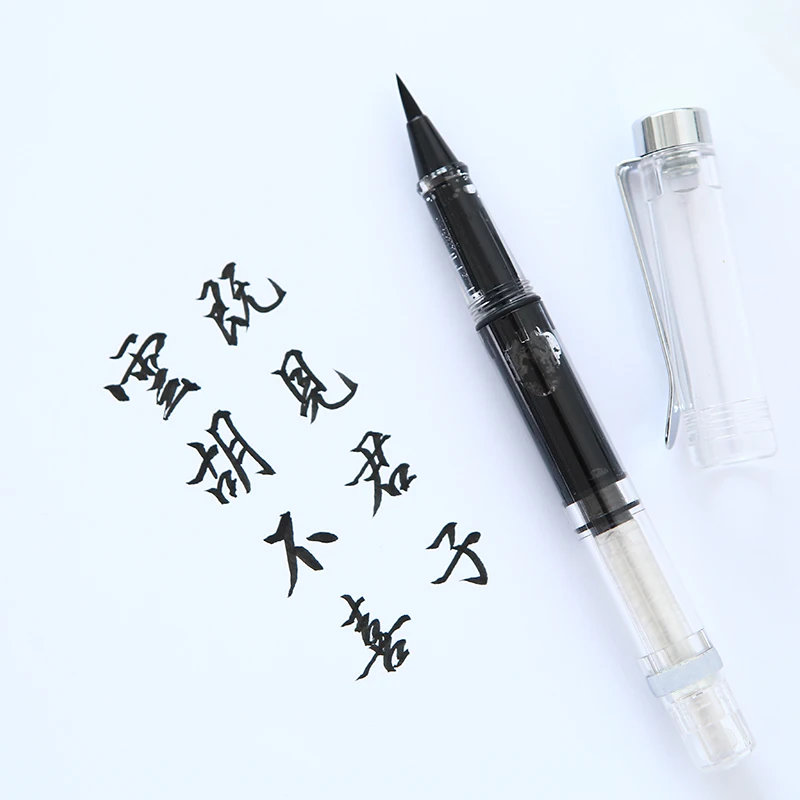 JIANWU 1 шт золотые Порошковые чернила креативная каллиграфия перьевая ручка сменная кисть для наполнения закладки Сделай Сам скрапбук школьные офисные принадлежности