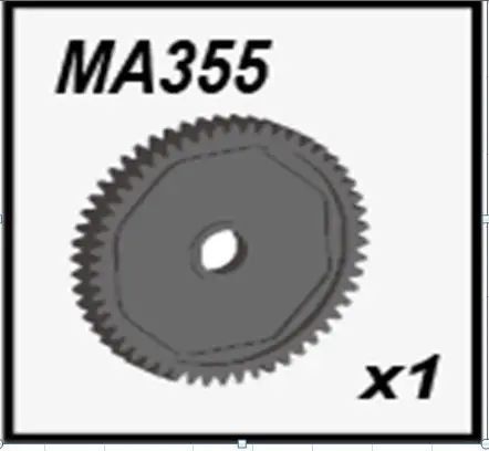 Vkar Бизон Monster Truck Запасные части: MA307~ MA362 - Цвет: Сливовый