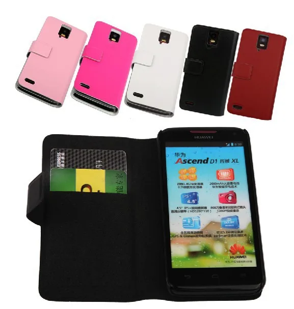 Для huawei Ascend D1 Quad XL Флип кожаный чехол кошелек шикарная сумка U9510E T9510E U9500E|case case|luxury