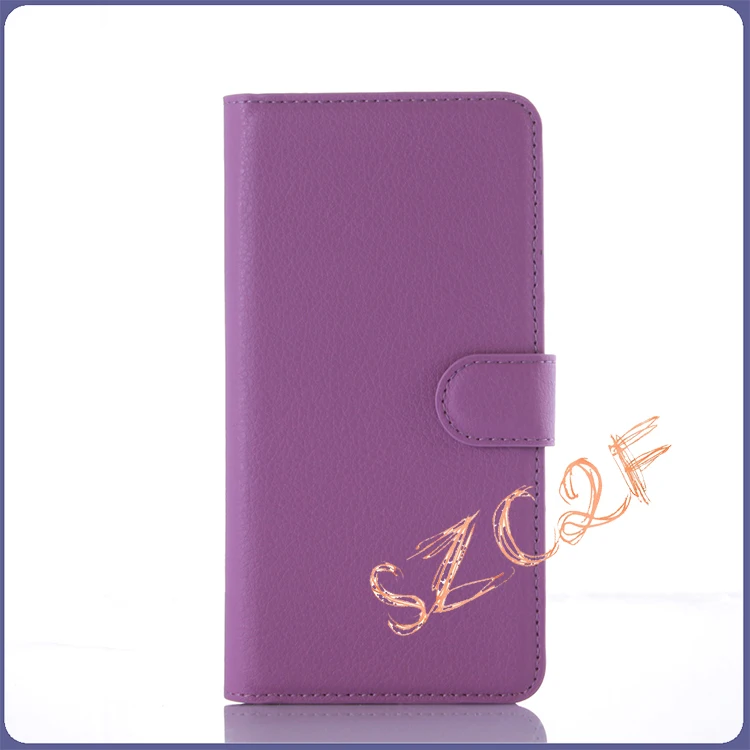 Purple Роскошный Ретро Кожаный чехол для samsung Galaxy Core 2 SM G355H SM-G355H Core2 G355 откидной Чехол чехол с держателем карты подставка Duos - Цвет: Purple