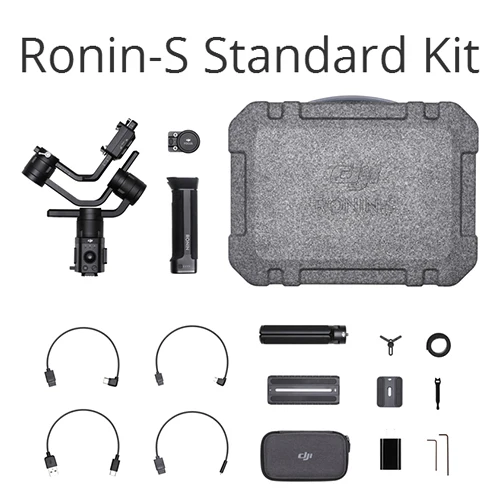 Standard Kit DJI Ronin S Набор Стандартный комплект превосходное 3 оси стабилизации Камера Управление Pro аксессуар Совместимость - Цвет: Standard Kit