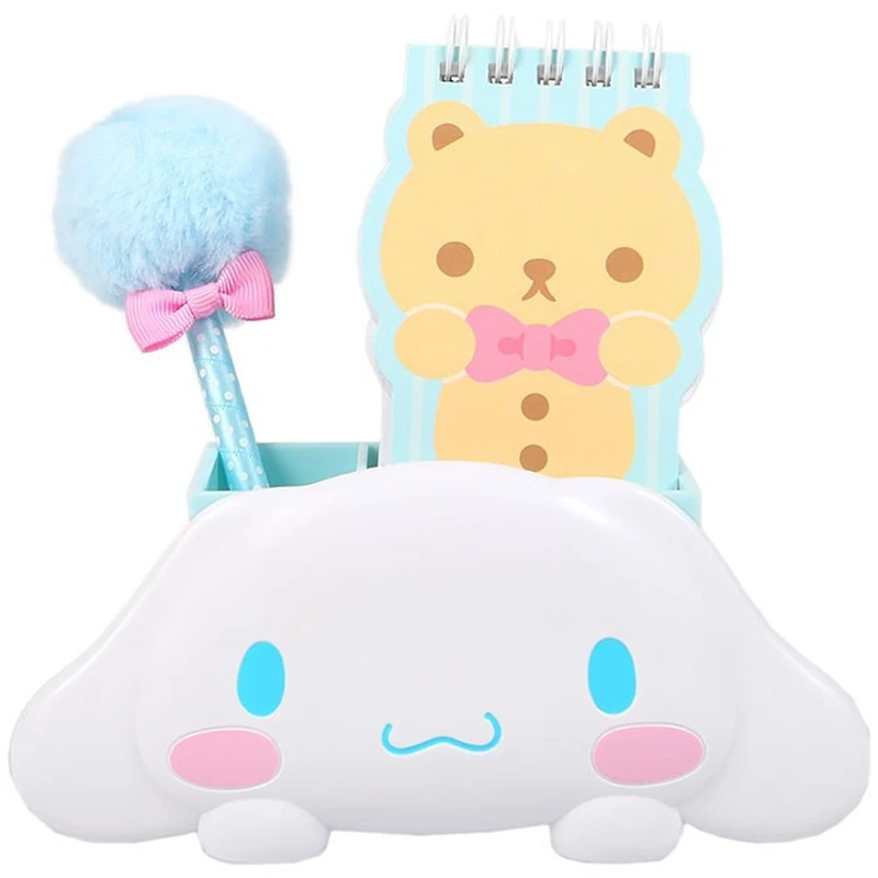 Милый мультфильм Мелодия Cinnamoroll держатель для карандашницы Kawaii ручка Подставка для детей подарок Офисные аксессуары школьные канцелярские принадлежности